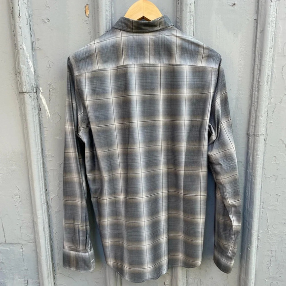 Ted Baker blue plaid “ Buldate tapered fit” buttondown, Ted  size 3 (medium) - Picture 2 of 12